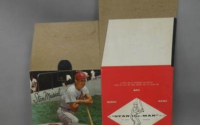 Vintage Stan the Man Stan Musial Baseball Glove Unused Box