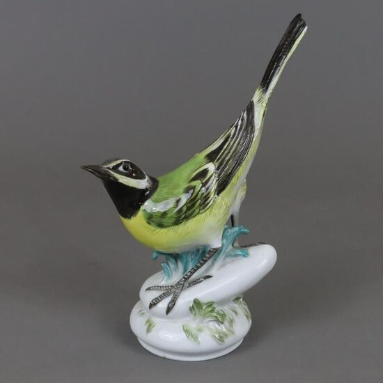 Vogelfigur "Bachstelze" - Meissen