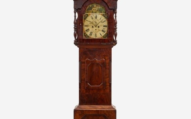 William Helliwell (Leeds) Mahogany Tallcase Clock (19th c.)