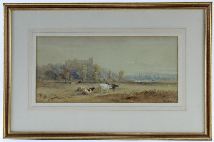 William Henry Earp Landscape with Castle