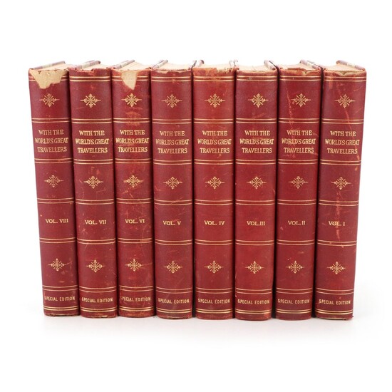 "With the World's Great Travelers" Special Edition Eight-Volume Set, 1901–1905