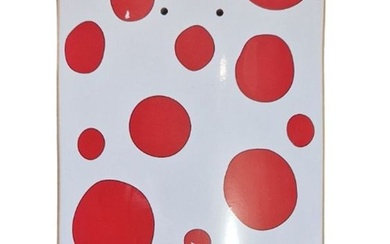 Yayoi Kusama - Red Big Dots Skateboard, 2018