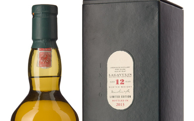 1 x Lagavulin Islay Single Malt Scotch Whisky Aged 12...