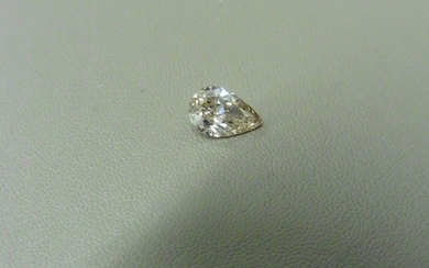 1.02ct pear shaped diamond, loose stone. N (...