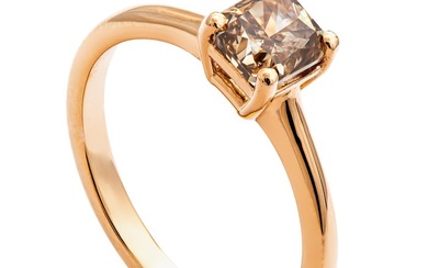 1.04 tcw SI1 Diamond Ring - 14 kt. Pink gold - Ring - 1.04 ct Diamond - No Reserve Price