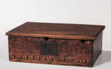 Carved Desk/Bible Box