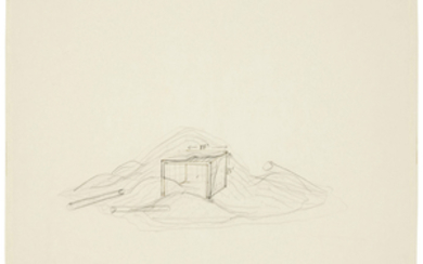 Robert Smithson (1938-1973), Partially Buried Island Hut