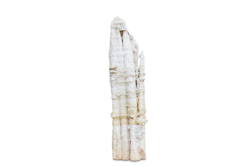 A LARGE AND RARE CALCITE STALACTITE, CHINESE (Qty: 1)...