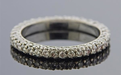 14K Gold Diamond Wedding Eternity Ring