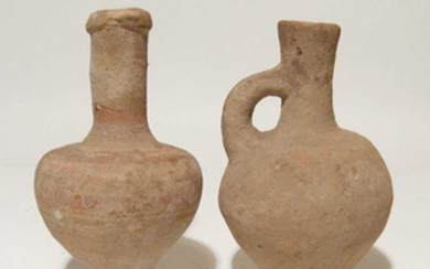A pair of ceramic vessels from the Holy Land