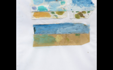 Mario Schifano ( Homs 1934 - Roma 1998 ) , "Untitled" 1978 enamel, pastel and collage on paper cm 100x70 Signed lower right Provenance Galleria In Primo Piano, Taranto (acquired...