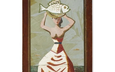 Richard Blow, Untitled (Woman with fish)