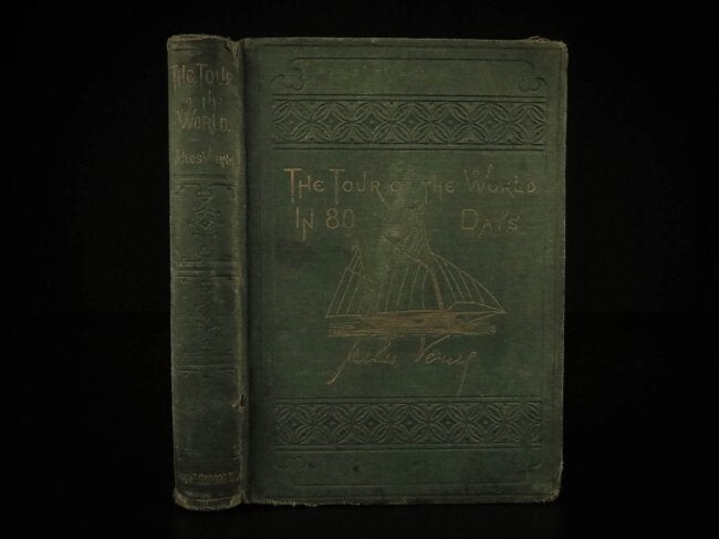 1874 Jules Verne Around the World in 80 Days Adventure