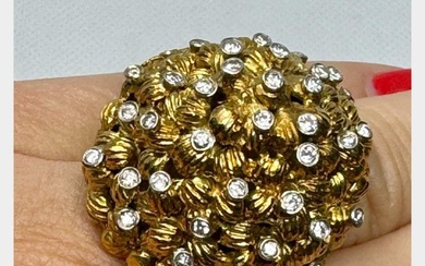 18K Yellow Gold 1.30 Ct. Diamond Ring