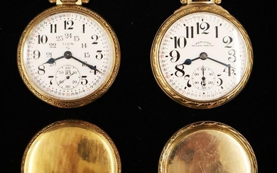 2 Railroad Type Watches