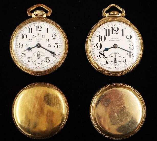 2 Railroad Type Watches