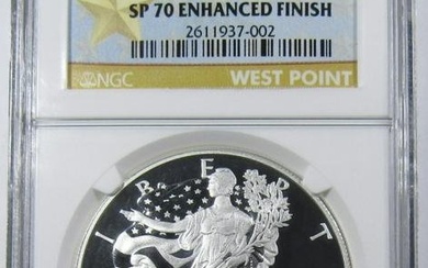2013-W AMERICAN SILVER EAGLE NGC SP-70