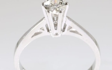 True Vintage diamond engagement ring from the Fifties