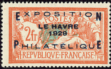 France 1929 - Stamp Exhibition of Le Havre - Yvert 257A