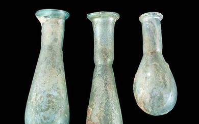 Roman Glass Unguentaria (group of 3)