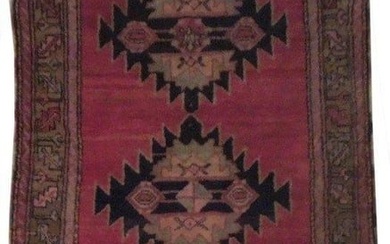 4 x 8 Antique Caucasian Kazak Dated Rug