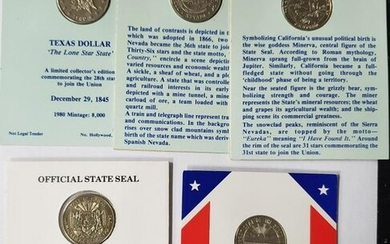5-STATE DOLLAR COMMEMORATIVE COINS