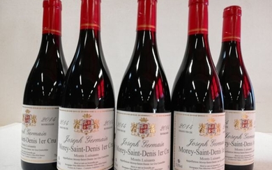 5 bouteilles de Morey Saint Denis 1er Cru.... - Lot 63 - Enchères Maisons-Laffitte