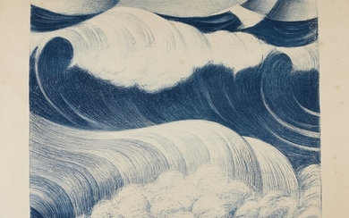 THE BLUE WAVE (BLACK 15; LEICESTER GALLERIES 66), Christopher Richard Wynne Nevinson, A.R.A.