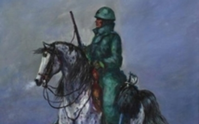 GIOVAN FRANCESCO GONZAGA Soldier in the steppe.