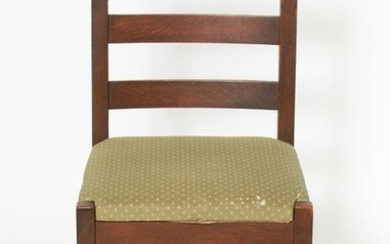 L & JG Stickley Slat Back Side Chair