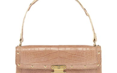 A MATTE PINK ALLIGATOR L'AIMABLE WITH GOLD HARDWARE, LOUIS VUITTON, 2014