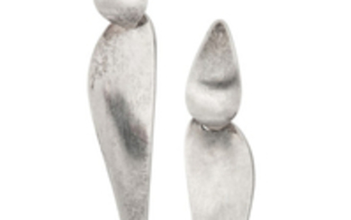 A pair of pendent earrings, by Nana Ditzel...