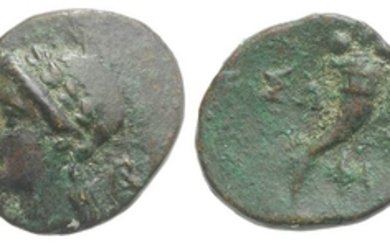 Southern Lucania, Thourioi, c. 280-213 BC. Æ (12mm, 1.28g, 2h)....