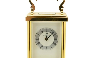Tiffany and Co. Carriage Clock.