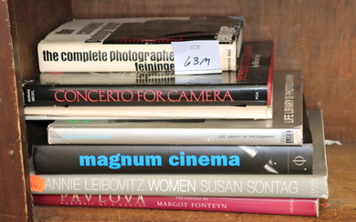 (8) Books of Photography