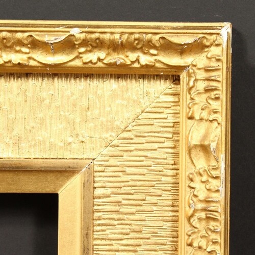 A 19th Century gilt composition frame, rebate size - 16.5" x...
