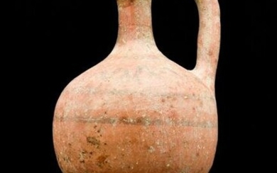 A CANAANITE POTTERY JUGLET