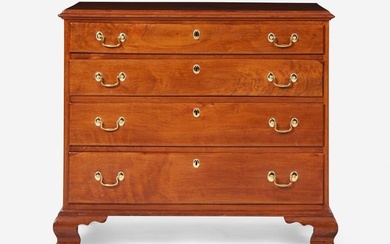 A Chippendale mahogany chest of drawers, Philadelphia, PA, circa 1770