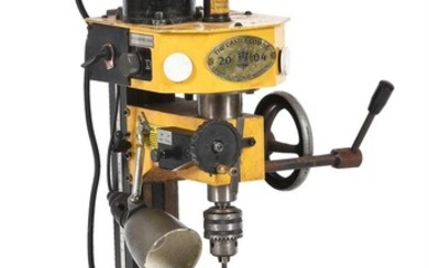 A Clarke built vertical drilling machine