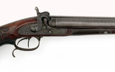 A Combined Percussion Rifle and Shotgun by Johann Adam