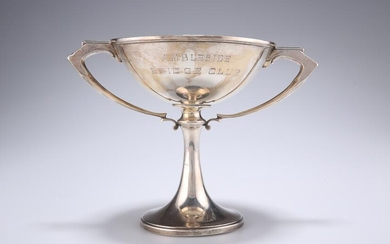 A GEORGE V SILVER TWO-HANDLED TROPHY, by William Neale