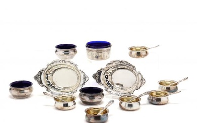 A Grouping of Sterling Silver Tablewares
