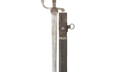 A HUNTING SWORD IN GERMAN LATE 16TH CENTURY STYLE