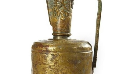 A KHORASAN BRONZE EWER, PERSIA, 12TH-13TH CENTURY