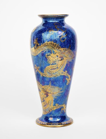 A Wedgwood Dragon lustre vase designed by Daisy...
