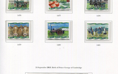 A collection of Channel Islands and Isle of Man stamps in nine printed albums with Guernsey from 194