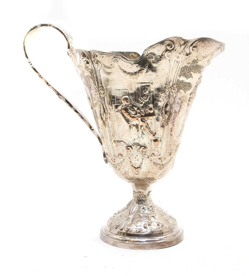 A large Barbour Silver Company plated Jug