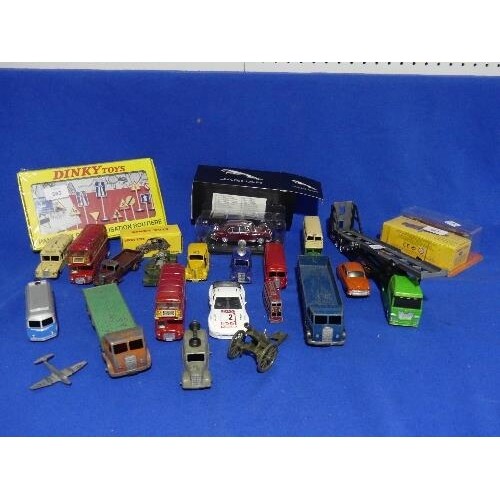 A quantity of die-cast Model Vehicles, mostly Dinky, some Ch...