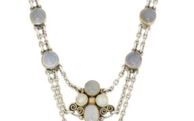 A vari-gem necklace