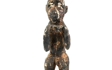 African Cote D'Ivoire Gbekre Baboon Sculpture
